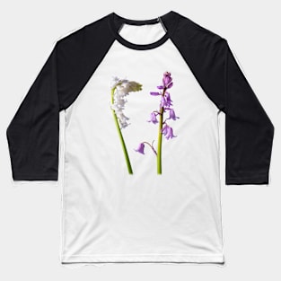 Pinkbells Whitebells Baseball T-Shirt